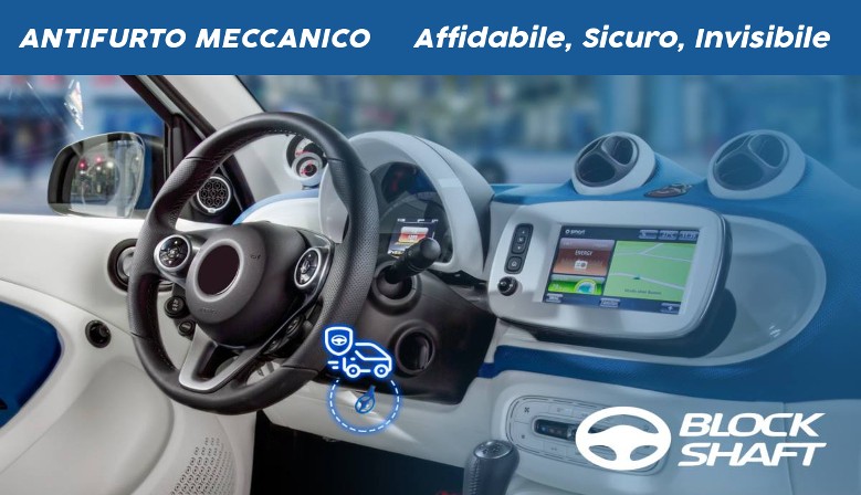 Antifurto Meccanico per auto Block Shaft